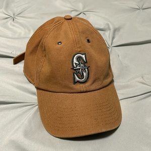Seattle Mariners Carhartt 47 MVP adjustable hat